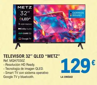 Metz televisor 32" qled