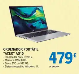 E.Leclerc Acer ag15 oferta