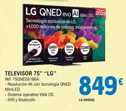 E.Leclerc lg televisor 75 oferta