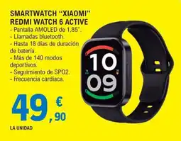 E.Leclerc Xiaomi redmi watch 6 active oferta