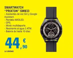 E.Leclerc Prixton smartwatch swb33 oferta