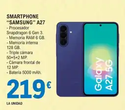 E.Leclerc Samsung galaxy a27 5g oferta