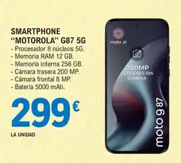 E.Leclerc motorola g87 5g oferta