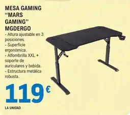 E.Leclerc Mars Gaming Mgd Ergo oferta