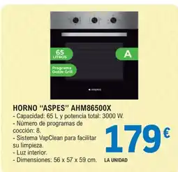 E.Leclerc Aspes horno ahm86500x oferta