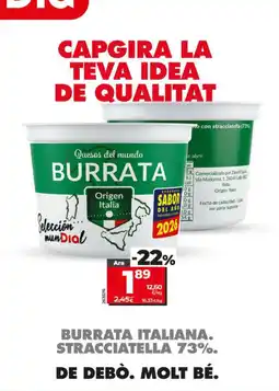 Maxi Dia Capgira burrata oferta