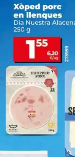 Maxi Dia Dia Nuestra Alacena xòped porc en llenques oferta