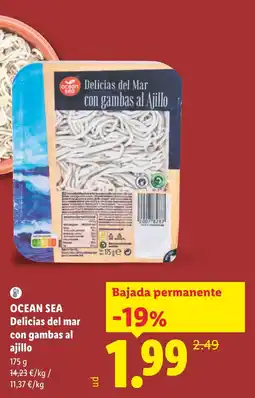 Lidl Ocean Sea Delicias del mar con gambas al ajillo oferta