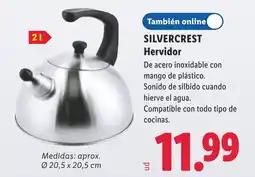 Lidl Silvercrest Hervidor oferta