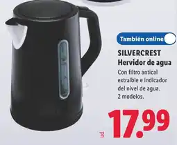 Lidl Silvercrest hervidor de agua oferta