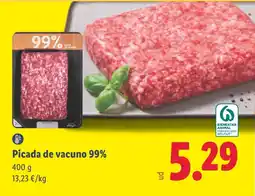 Lidl Picada de vacuno 99% oferta
