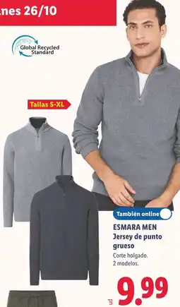 Lidl Esmara Men Jersey de punto grueso oferta