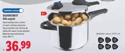 Lidl Silvercrest olla exprés oferta
