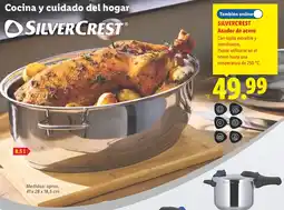 Lidl Silvercrest asador de acero oferta