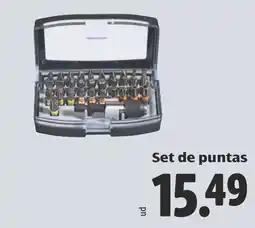Lidl Set de puntas oferta