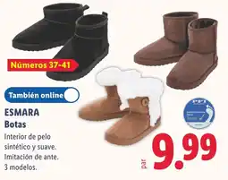 Lidl Esmara Botas oferta