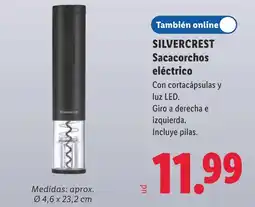 Lidl Silvercrest sacacorchos eléctrico oferta