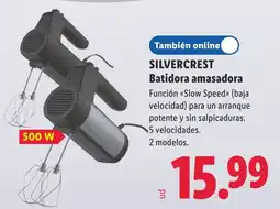 Lidl Silvercrest batidora amasadora oferta