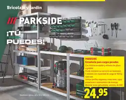 Lidl Parkside estantería para cargas pesadas oferta