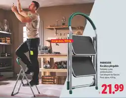 Lidl Parkside escalera plegable oferta