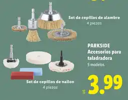 Lidl Parkside accesorios para taladradora oferta