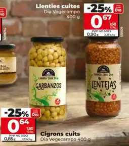 Maxi Dia Dia Vegecampo lenties cuites oferta