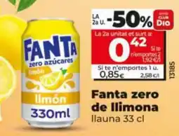 Maxi Dia Fanta zero de llimona oferta