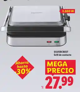 Lidl Silvercrest grill de contacto oferta