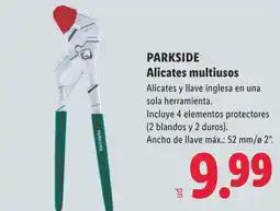 Lidl Parkside alicates multiusos oferta