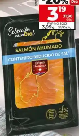 Maxi Dia Selección mundial salmón ahumado oferta