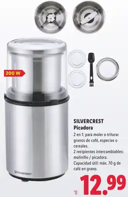 Lidl Silvercrest picadora oferta
