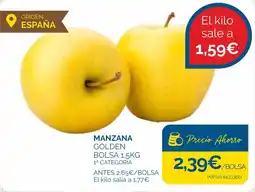 Cash Ecofamilia Manzana Golden oferta