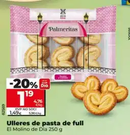 Maxi Dia El Molino de Dia ulleres de pasta de full oferta
