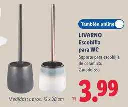 Lidl Livarno escobilla para wc oferta