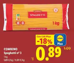Lidl Combino Spaghetti n° 3 oferta