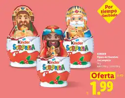 Lidl Kinder Sorpresa oferta