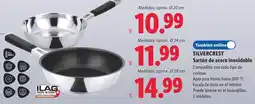 Lidl Silvercrest sartén de acero inoxidable oferta