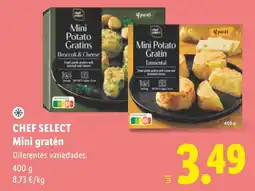 Lidl Chef Select mini gratén oferta