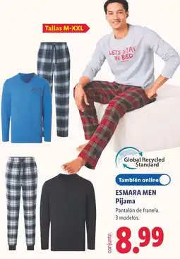 Lidl Esmara Men Pijama oferta