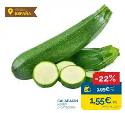 Cash Ecofamilia Calabacín Negro oferta