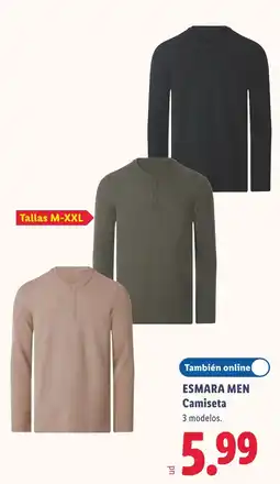 Lidl Esmara Men Camiseta oferta