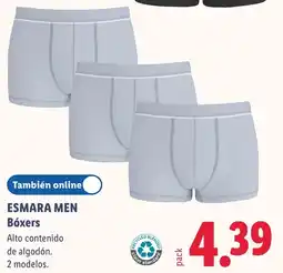 Lidl Esmara Men Bóxers oferta