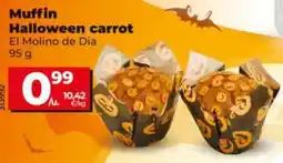 Maxi Dia El Molino de Dia muffin halloween carrot oferta