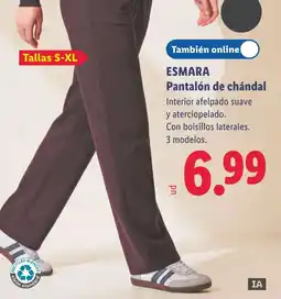Lidl Esmara pantalón de chándal oferta
