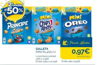Principe mini chips ahoy mini oreo original