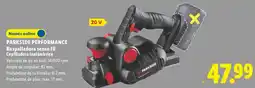 Lidl Parkside performance cepilladora inalámbrica oferta
