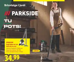 Lidl Parkside aspirador en seco oferta