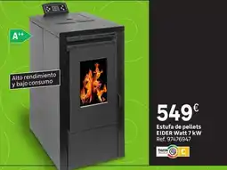 Leroy Merlin Home - estufa de pellets e ider wate tkw oferta
