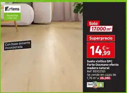 Leroy Merlin Solo - suelo vinilico spc forte o osmano efecto madera natural oferta