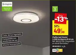 Leroy Merlin Blanco - pléfon led tv rizzini oferta